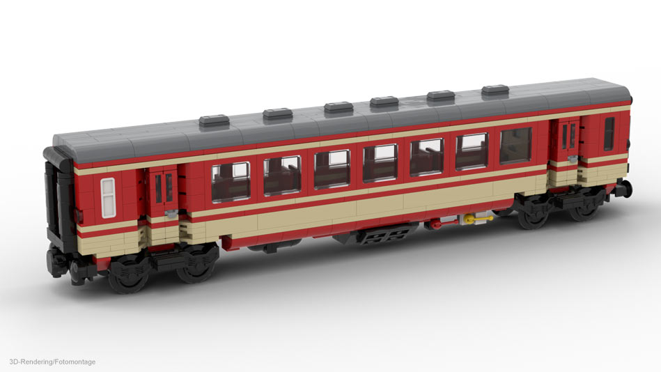 Set2 ÖBB 2. Klasse Schlierenwagen 50 81 29-35 537-8